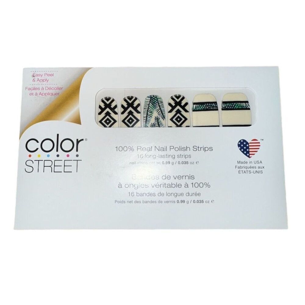 Color Street Costa Rica Escape Nail Polish Strips Surf